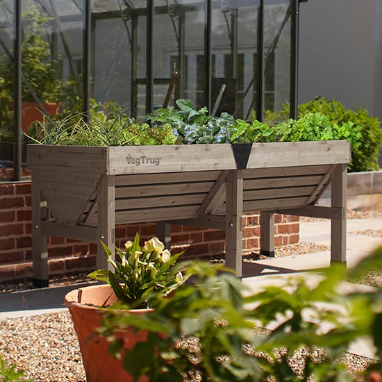 VegTrug™ Medium Patio Planter (Grey Wash)